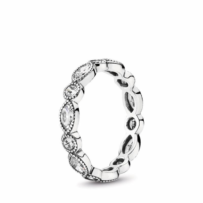 Anillos Apilables Pandora Alluring Brilliant Marquise Argint (pnrI6VT0)